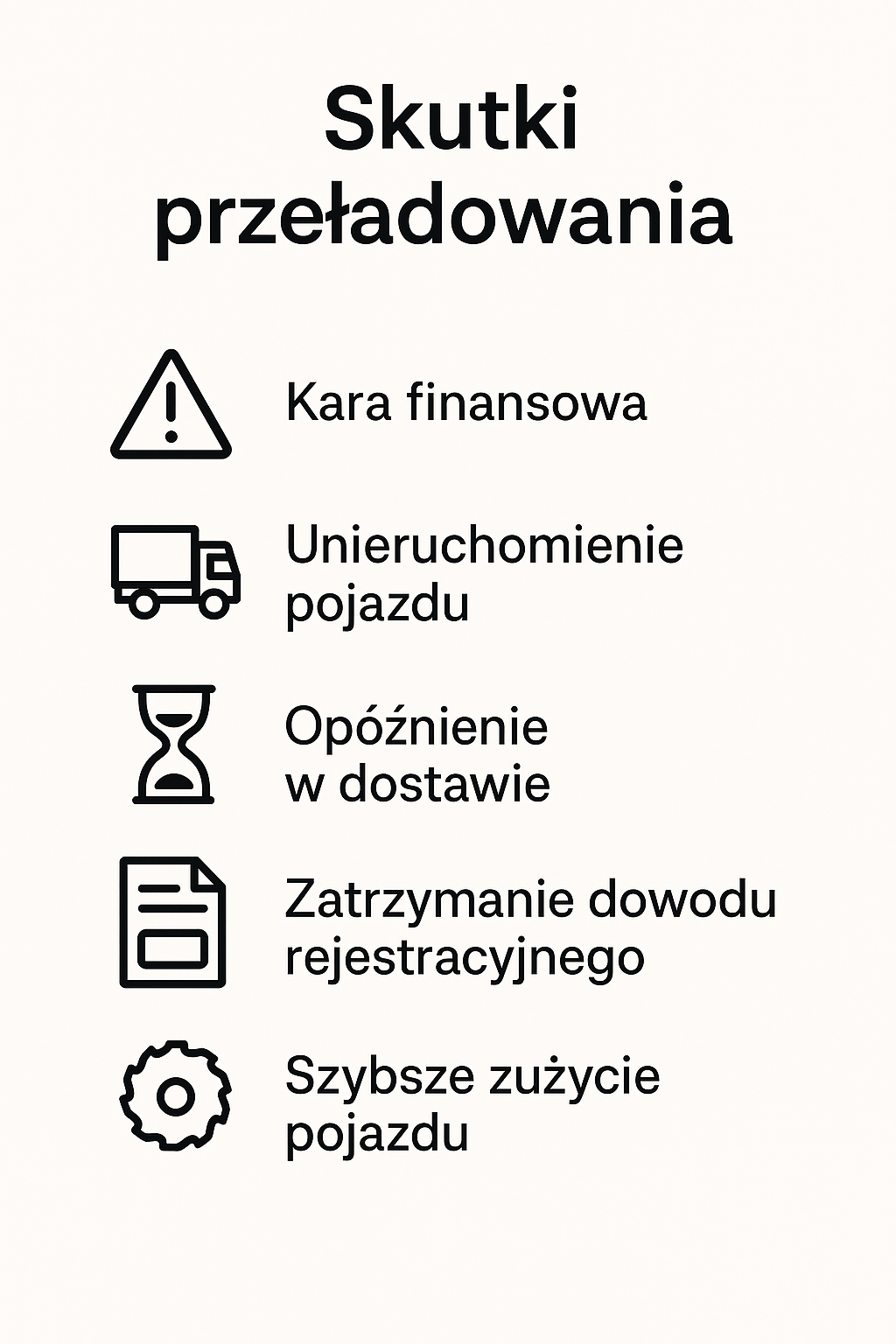 Przeładowanie - skutki