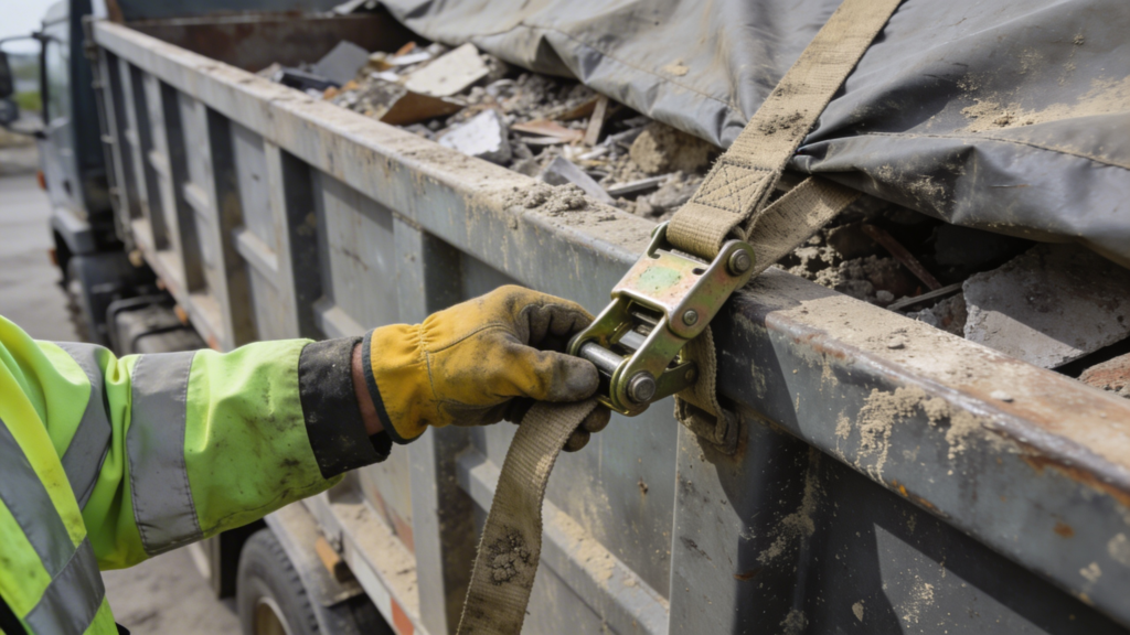 Kontrollen von Abfalltransporten