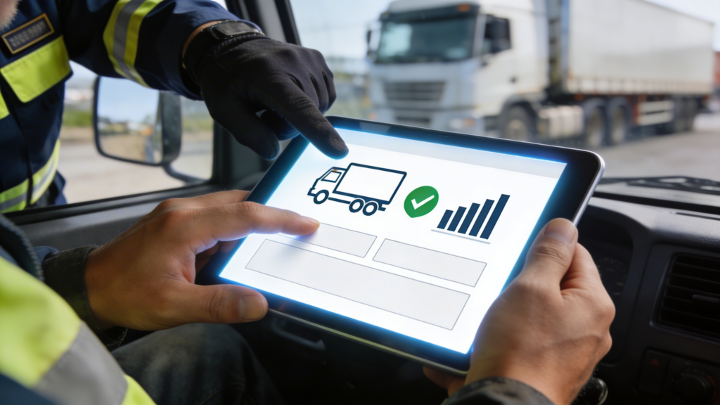 Kontrollen von Abfalltransporten