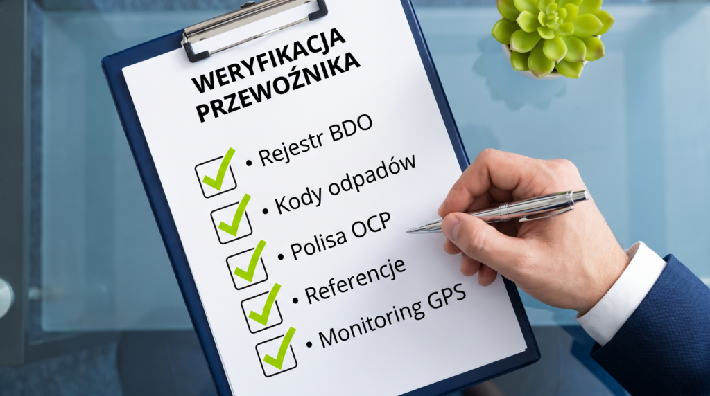 weryfikacja przewoźnika
